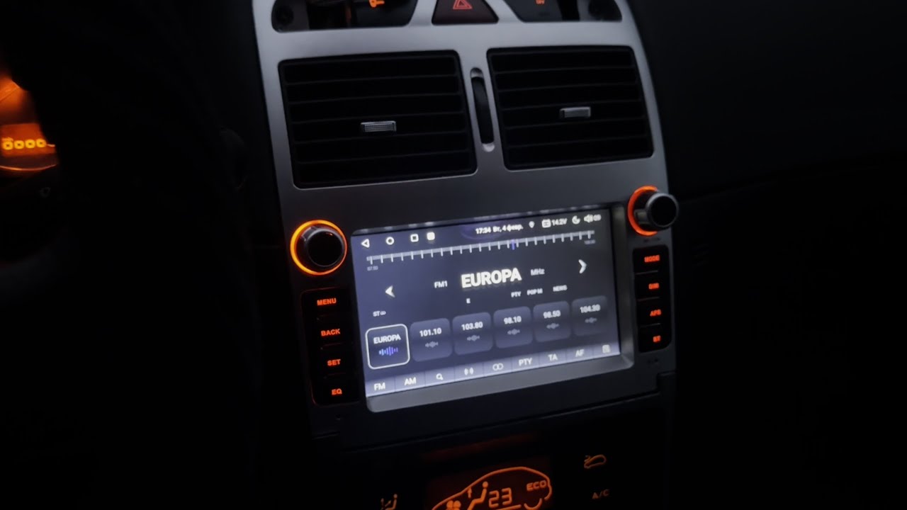 Android магнитола для Peugeot 307 2003Г 