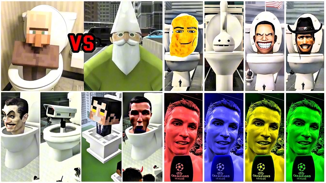 SKIBIDI TOILET MEGA BATTLE🎶
