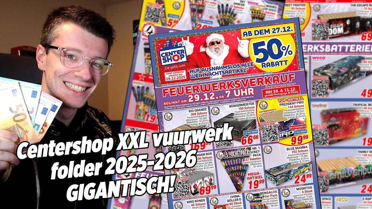 CENTERSHOP VUURWERK FOLDER DUITSLAND 2025-2026