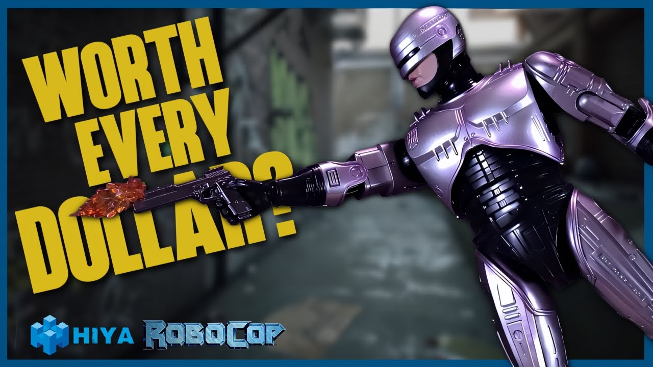 Hiya Toys RoboCop (1987) 35th Anniversary RoboCop 1/12 Scale Die-cast Action Figure Review