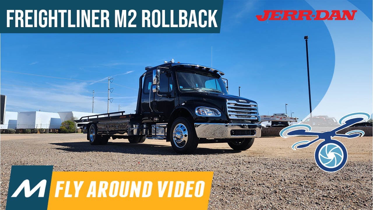 Freightliner M2 Rollback Tow Truck - Jerr-Dan