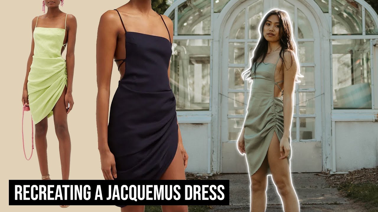 DIY JACQUEMUS DRESS | Recreating La Robe Saudade | Deconstrut