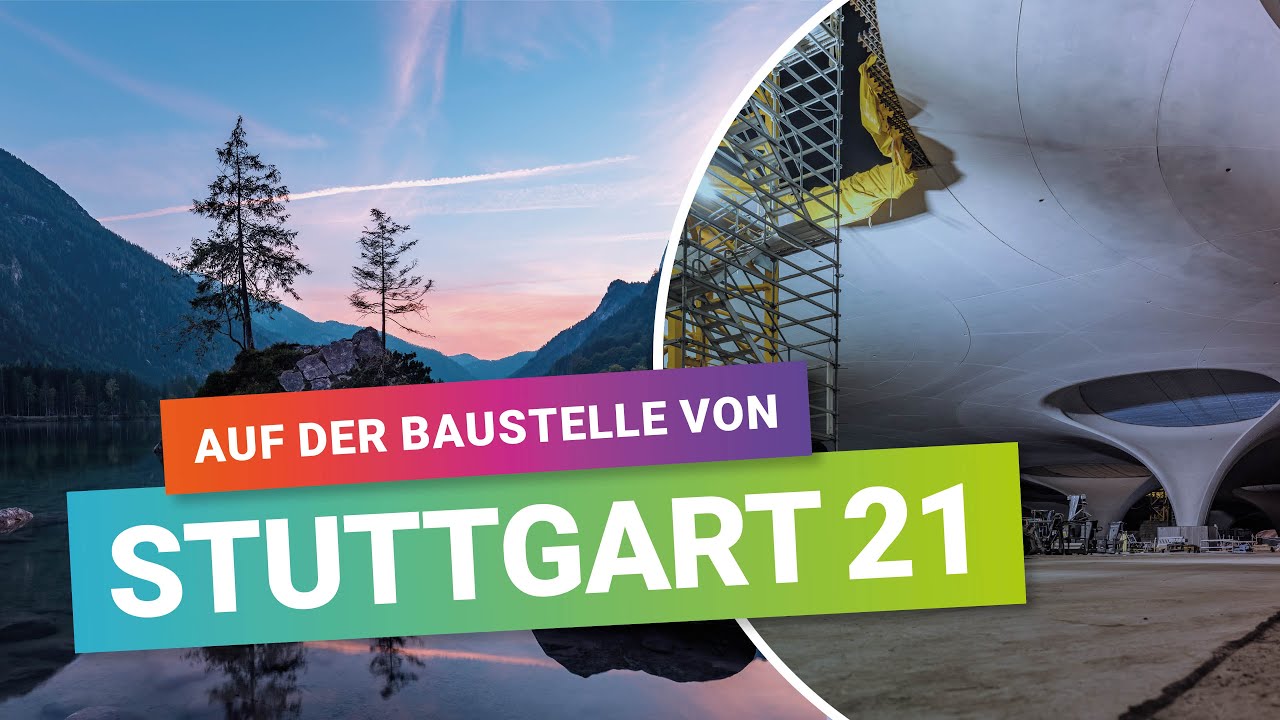 Als Fotograf auf der Stuttgart 21 Baustelle 2023 - beeindruckende Einblicke in das Projekt Bahnhof