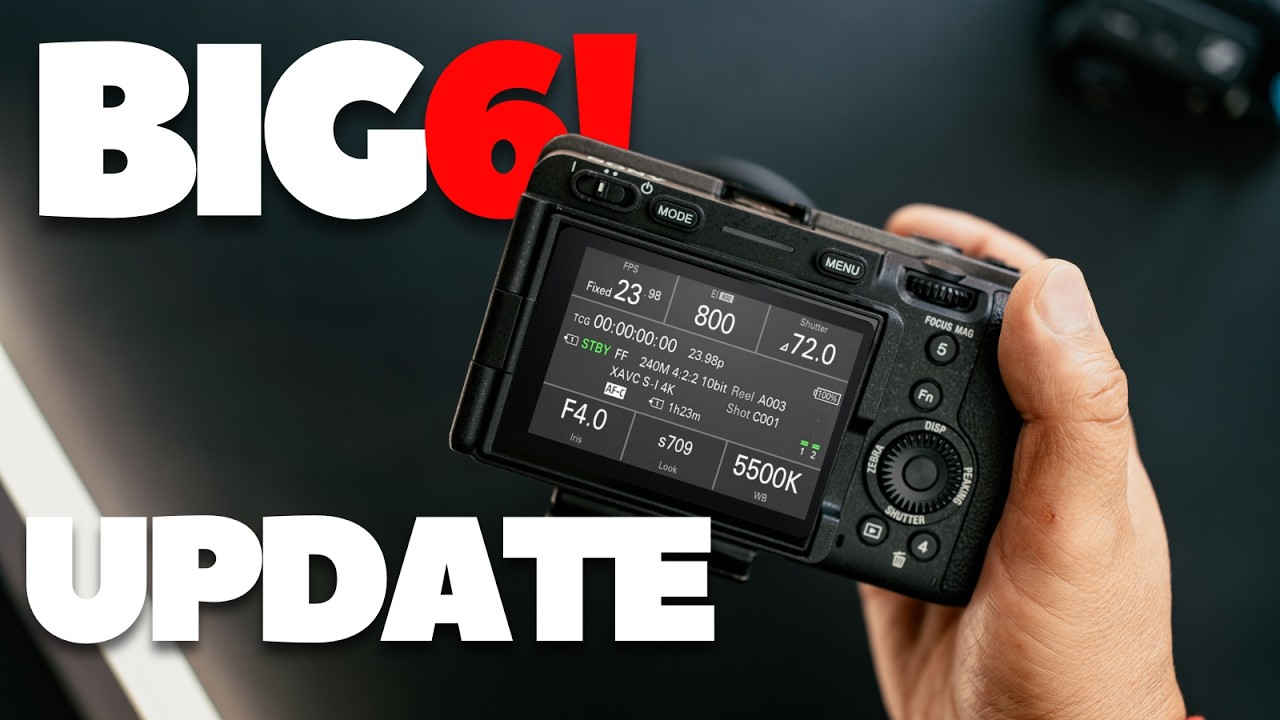 BIG 6 Firmware Update for the FX3 (FX3A and FX30) is HERE!