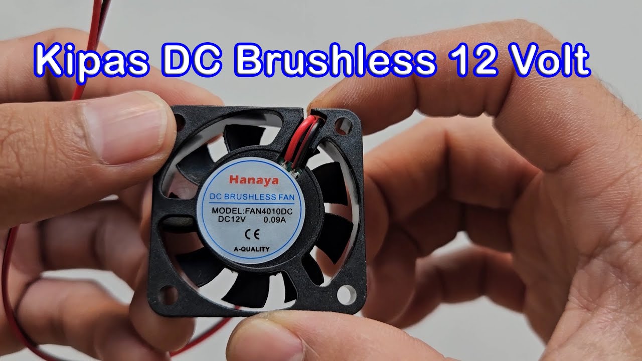 Kipas DC Brushless 12 Volt 4x4 cm HANAYA High Speed??