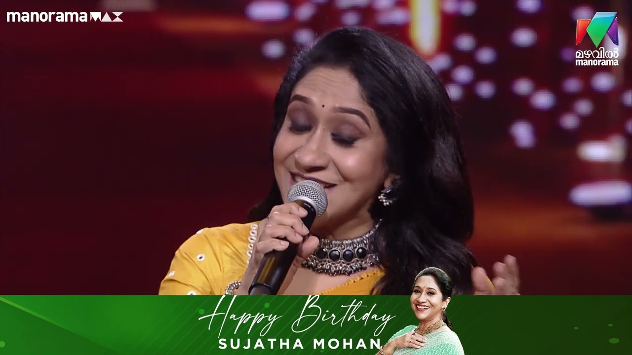 One Voice. A Thousand Emotions. Happy Birthday Sujatha Mohan.