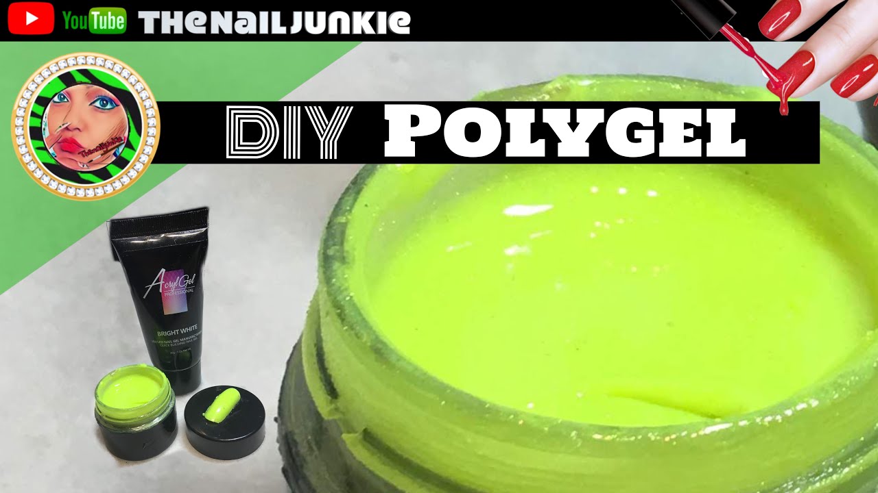 Polygel | DIY Color Polygel Tutorial |