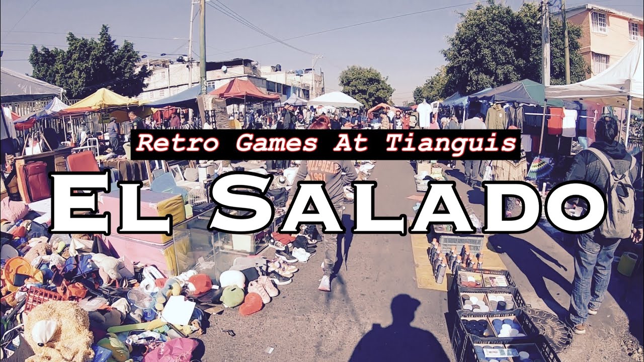 🇲🇽 Hunting for Retro Games at El Salado Flea Market in 2024!