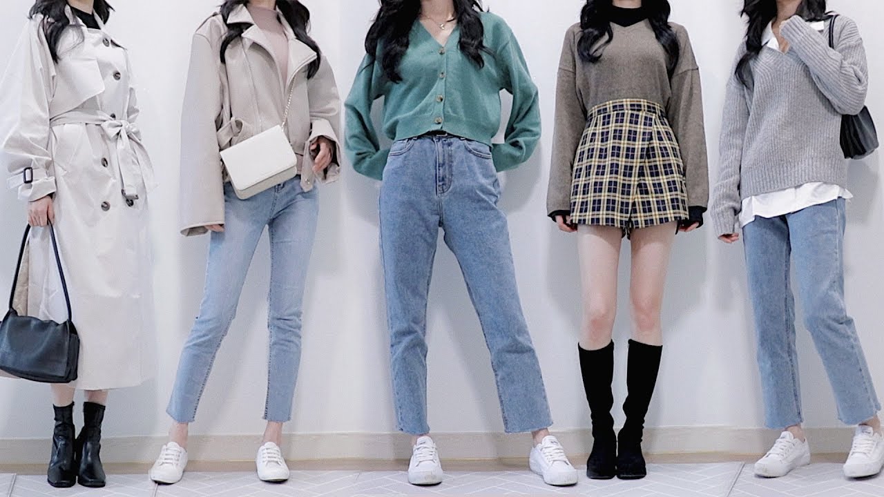 (eng) 커먼유니크 가을옷 하울 ☀️ 대학생 개강룩 / 인터넷 쇼핑몰 하울 Autumn Fashion Haul | Minjeong Park