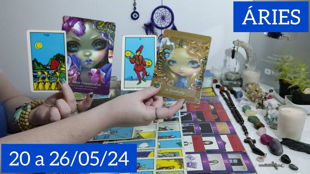 ♈ ÁRIES ⦁ 20 a 26/05/24 ⦁ 🏃‍♀️💨😈 NÃO FIQUE ESPERANDO SAIA DE PERTO É UMA CILADA.