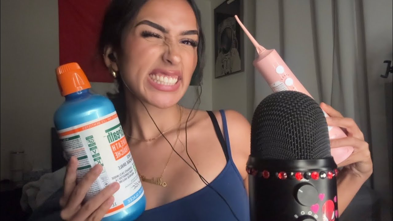 ASMR Hygiene tips (For WHITE teeth)