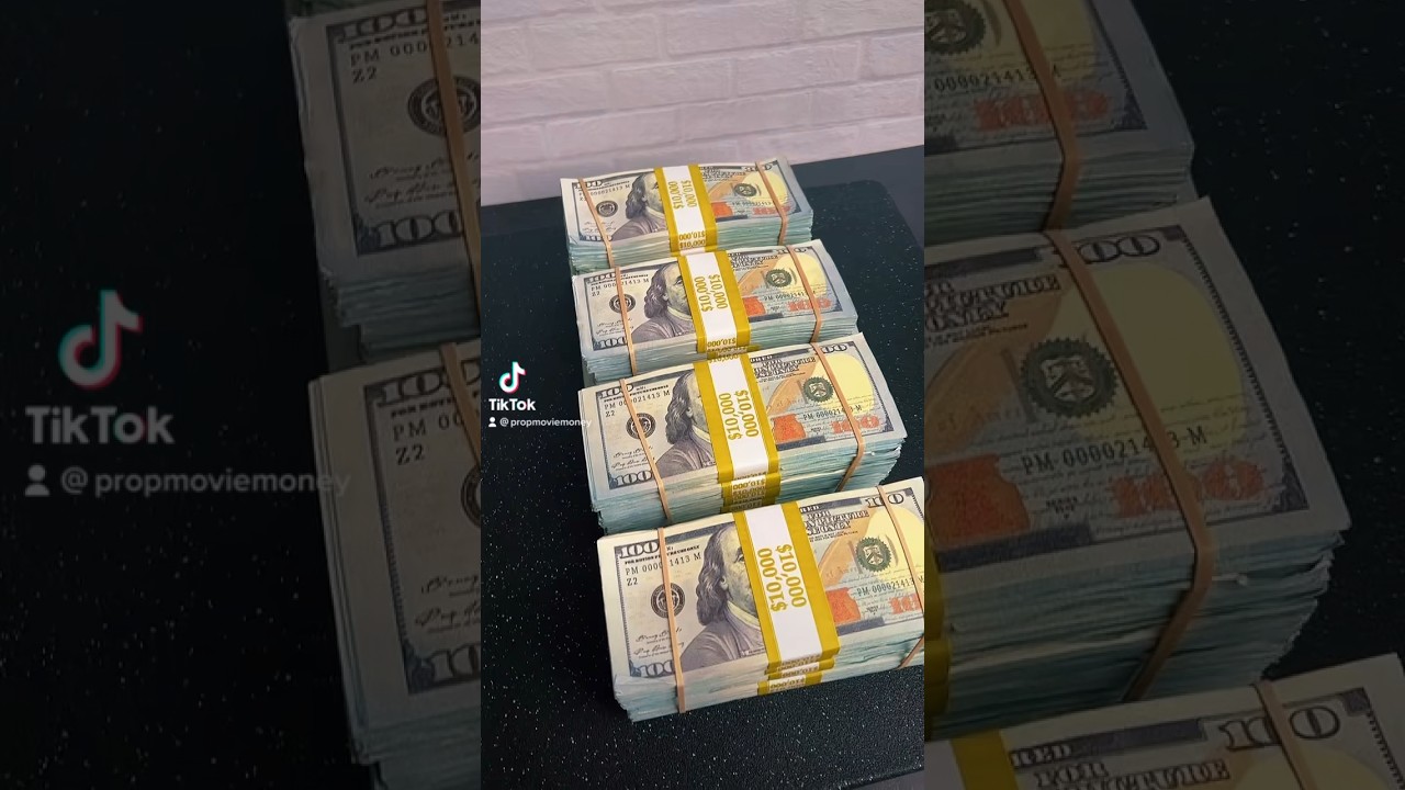 Unbelievable Realism: $200,000 In Prop Money Revealed!