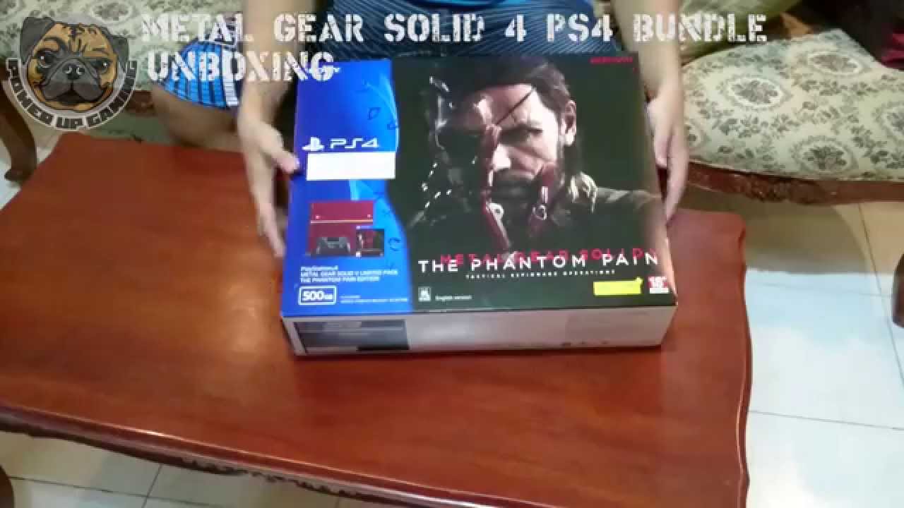 MGSV PS4 UNBOXING