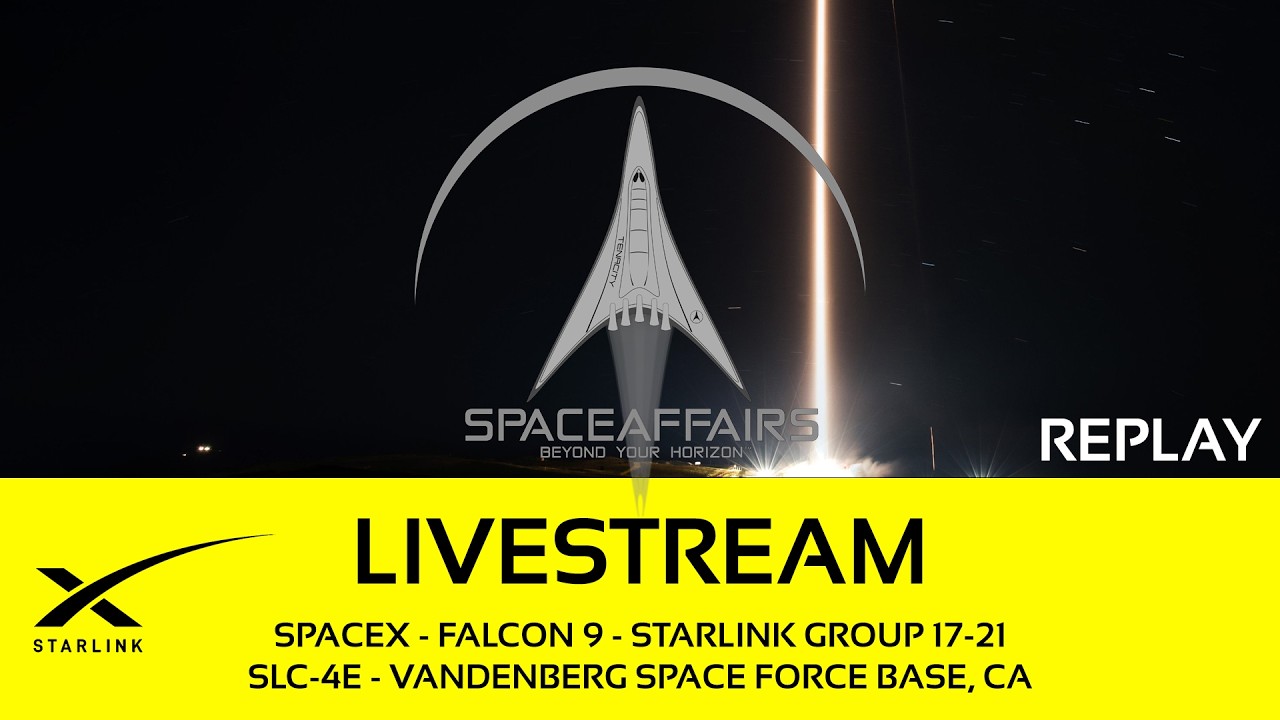 SpaceX - Falcon 9 - Starlink 17-21 - SLC-4E - Vandenberg SFB - April 10, 2026