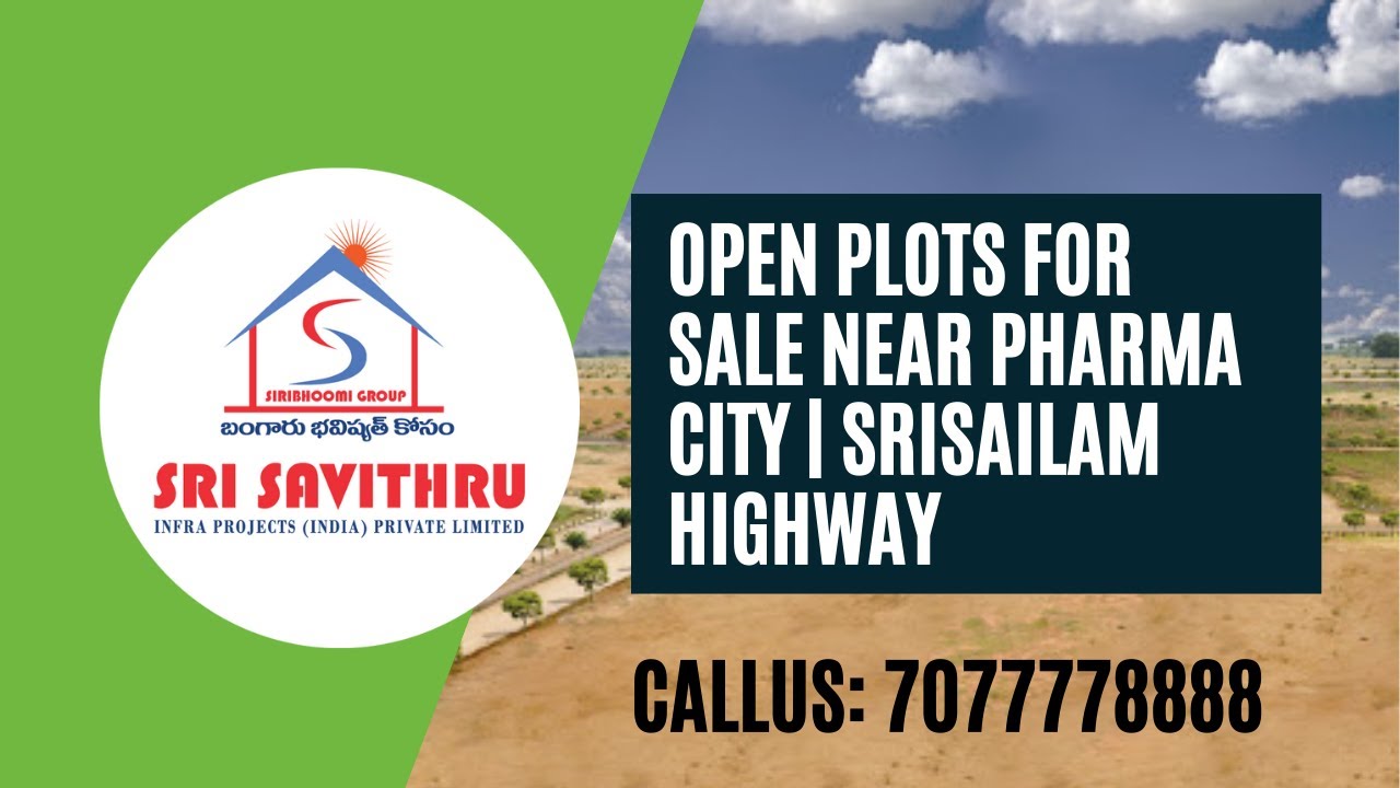 Hyderabad Pharma city Open Plots are a best profitable Investment choice