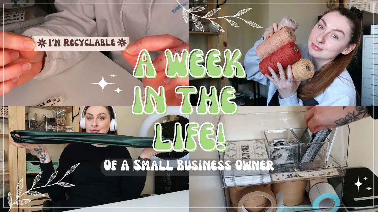 STUDIO VLOG #18 ☆ A WEEK IN MY LIFE AS A SMALL BUSINESS OWNER | Fauna Rose ☆