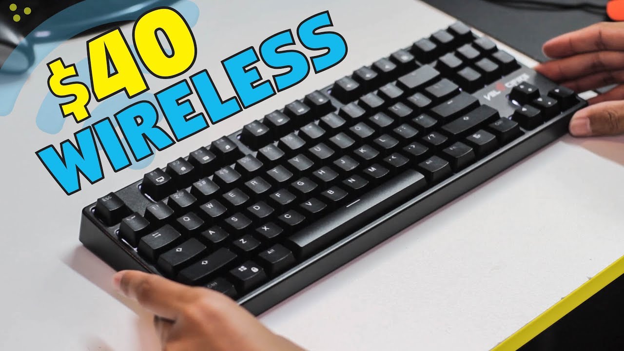 Velocifire TKL02WS Wireless Mechanical Keyboard - Unboxing & Review