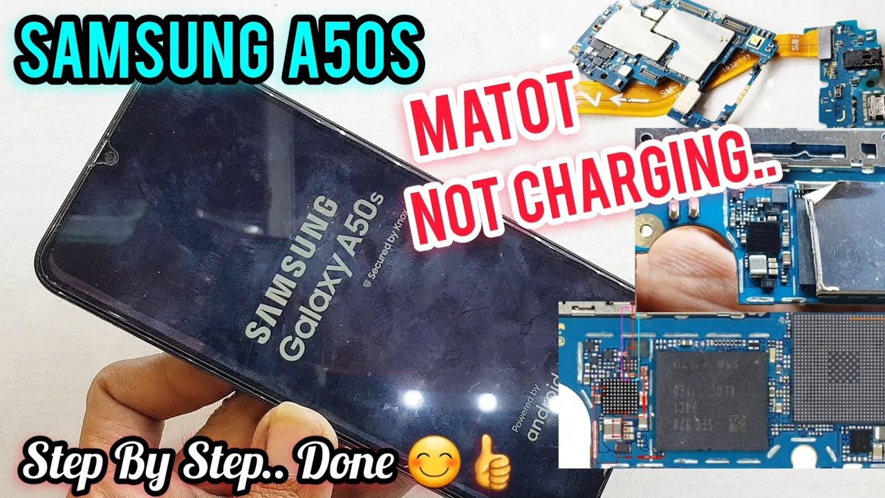 SAMSUNG A50S MATOT NOT CHARGING SOLUTION ?? BERAWAL tdk bs di CAS jd MATOT ?? ALHAMDULILLAH DONE 👍