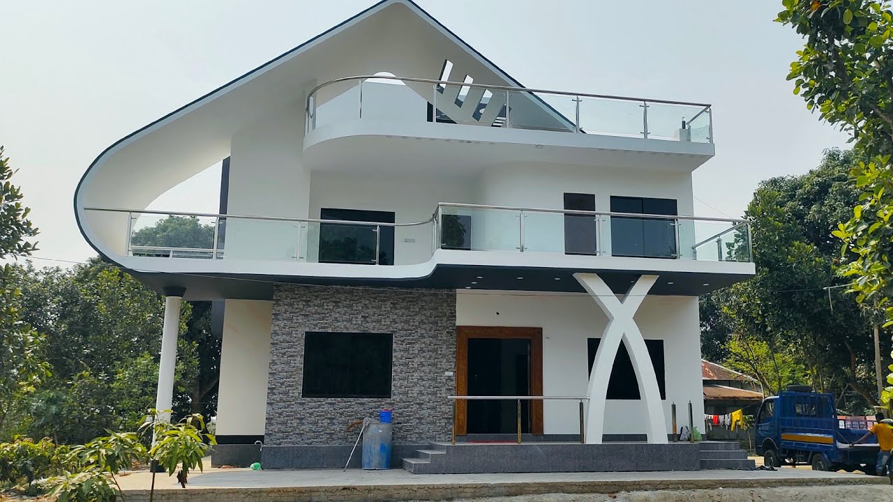 অল্প জায়গায় কম খরচে অনেক সুন্দর একটি বিল্ডিং এর ডিজাইন ড্রইং সহ বিস্তারিত দেখুন ||