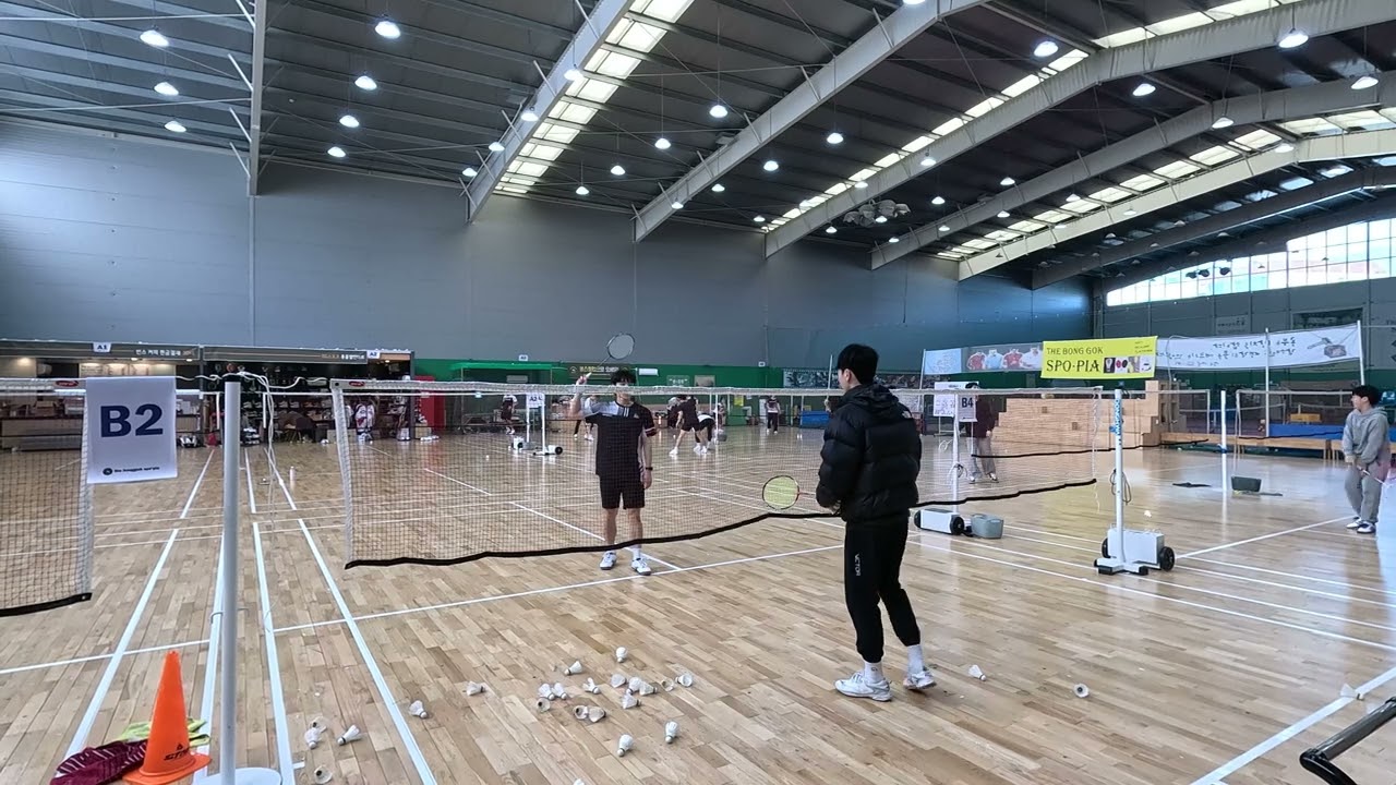[레슨기록] 포핸드 스매시 후 드라이브 교정 & 스탭,발각도 교정..