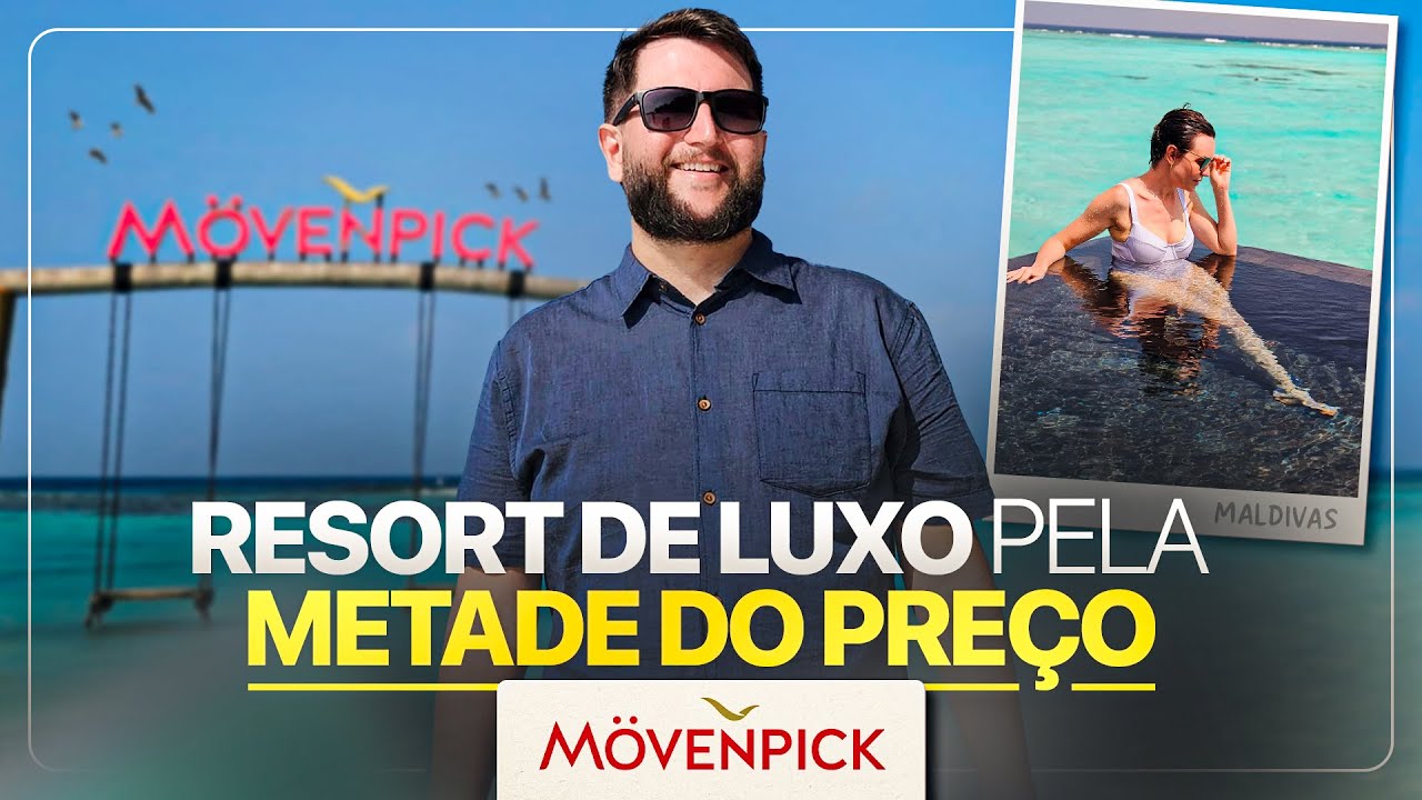 Quanto custa viajar para MALDIVAS? Movenpick Resort Maldivas