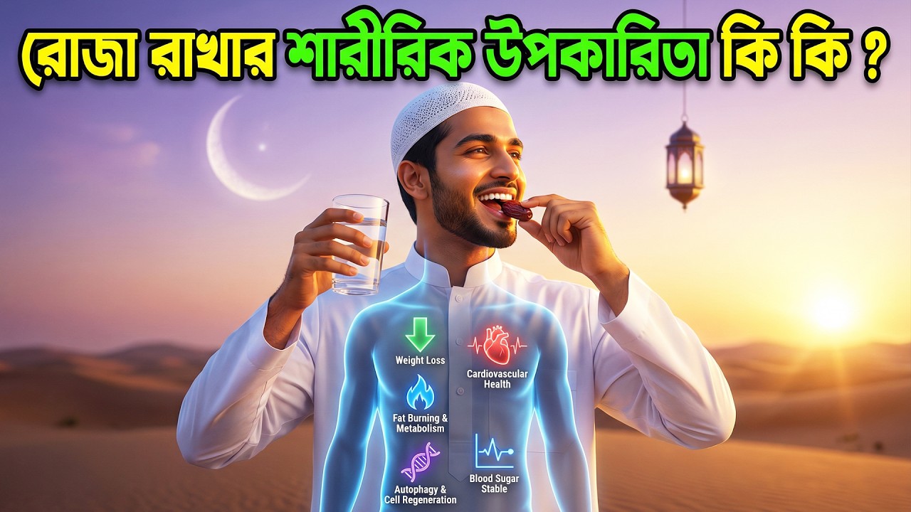 রোজার শারীরিক উপকারিতা: ওজন কমা থেকে ডায়াবেটিস নিয়ন্ত্রণ | রমজান স্পেশাল