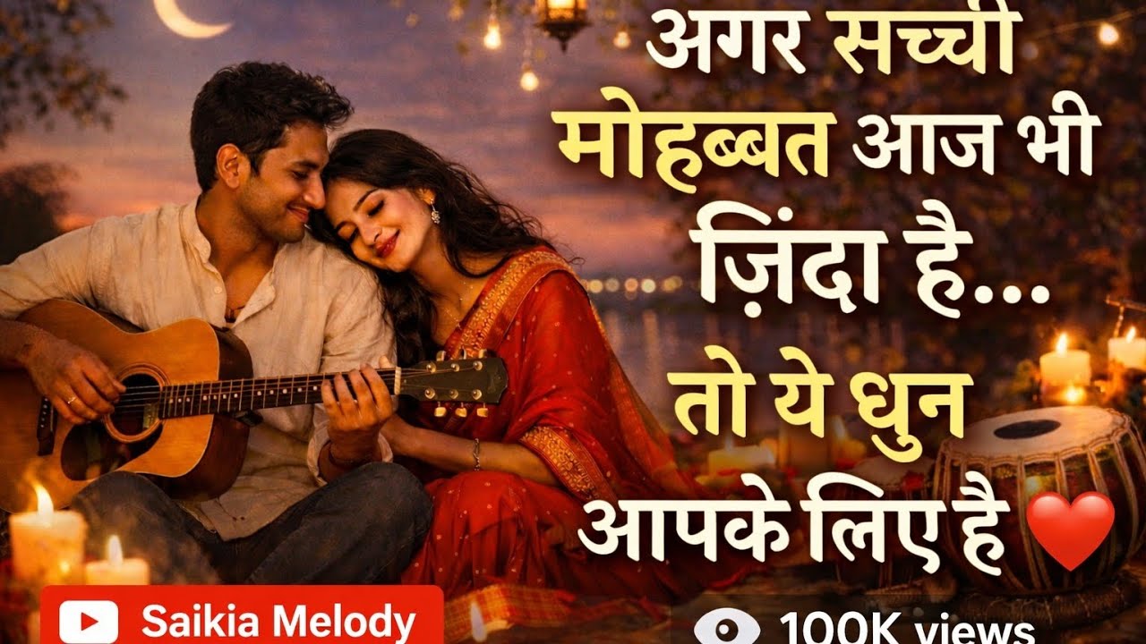 तुझसे ही मोहब्बत ❤️ | Sadabahar Romantic Song | Old Is Gold Love Melody | Saikia Melody 
