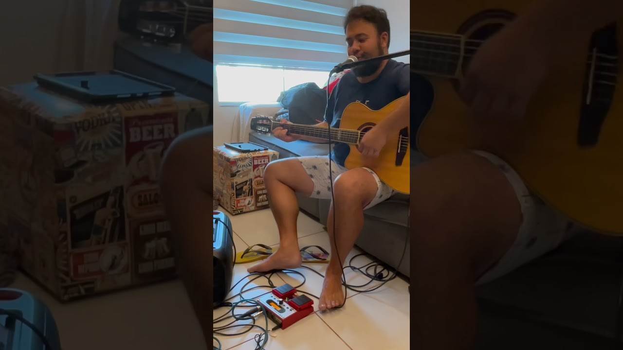 Teste pedal Boss VE-20 (harm&ocirc;nico segunda voz)