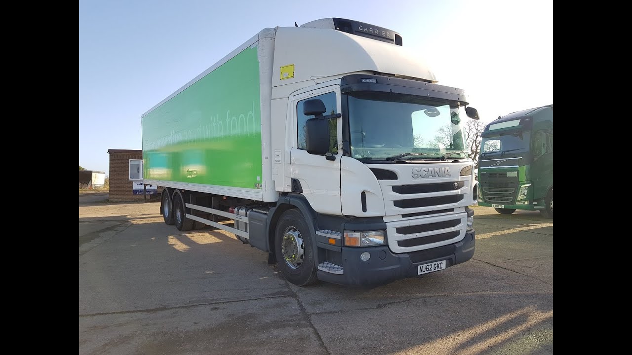 Scania P Series P280, 2012, 33ft Fridge Body, Manual Gearbox