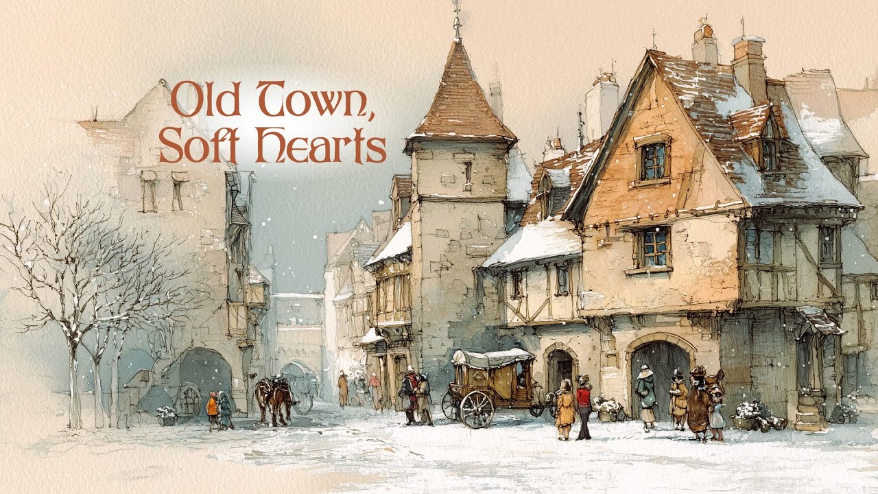 Old town soft hearts | medieval music playlist for relaxing