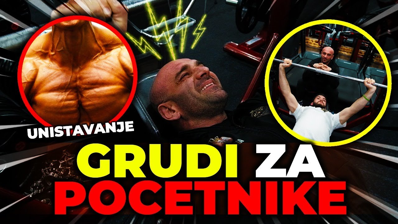 Najbolji Trening GRUDI za POCETNIKE 🏆