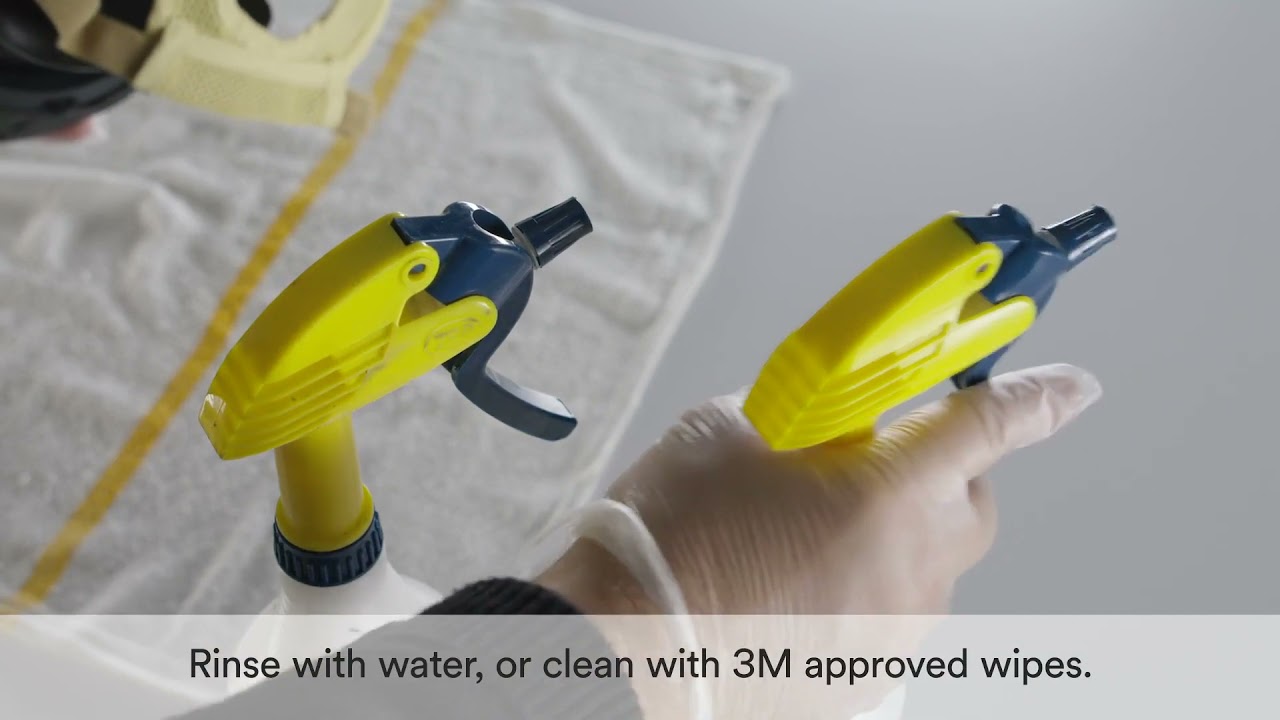 3M™ Scott™ Vision C5 Facepiece - Cleaning Video