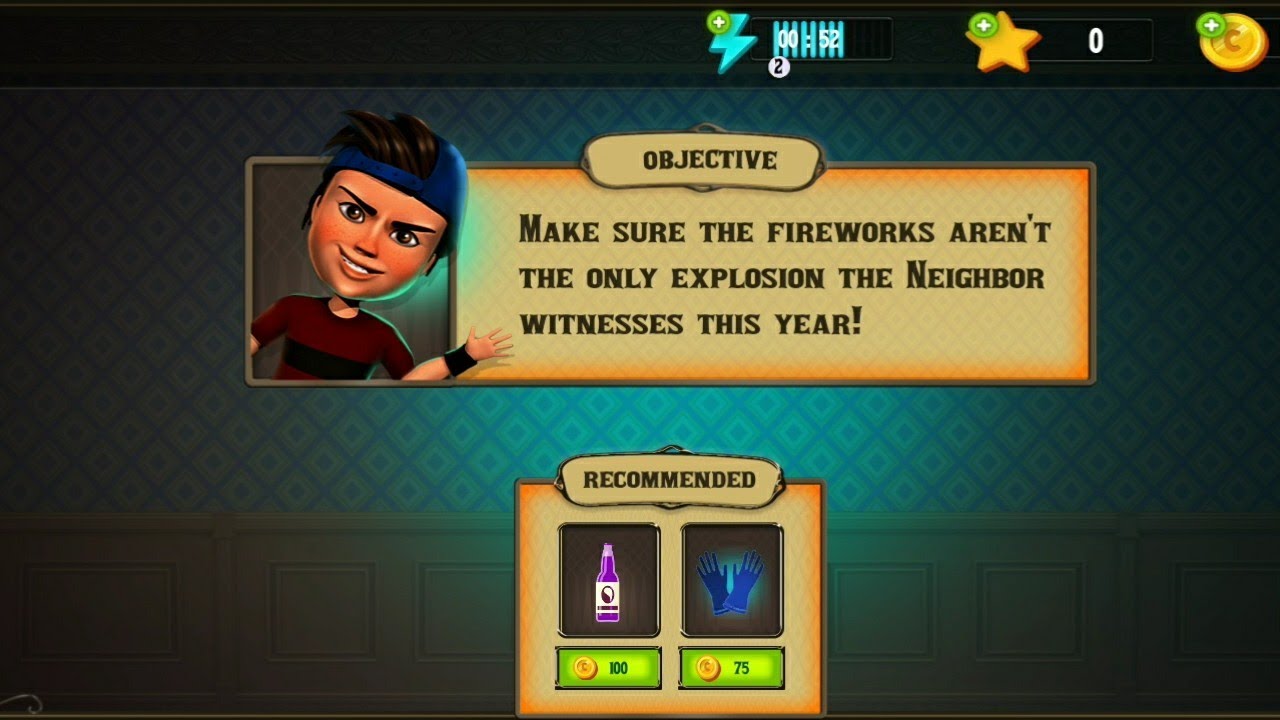 #Level-8 The Scary Stranger 3D|| Make Sure The Fireworks Aren't The Only Explosion The Neighbor.