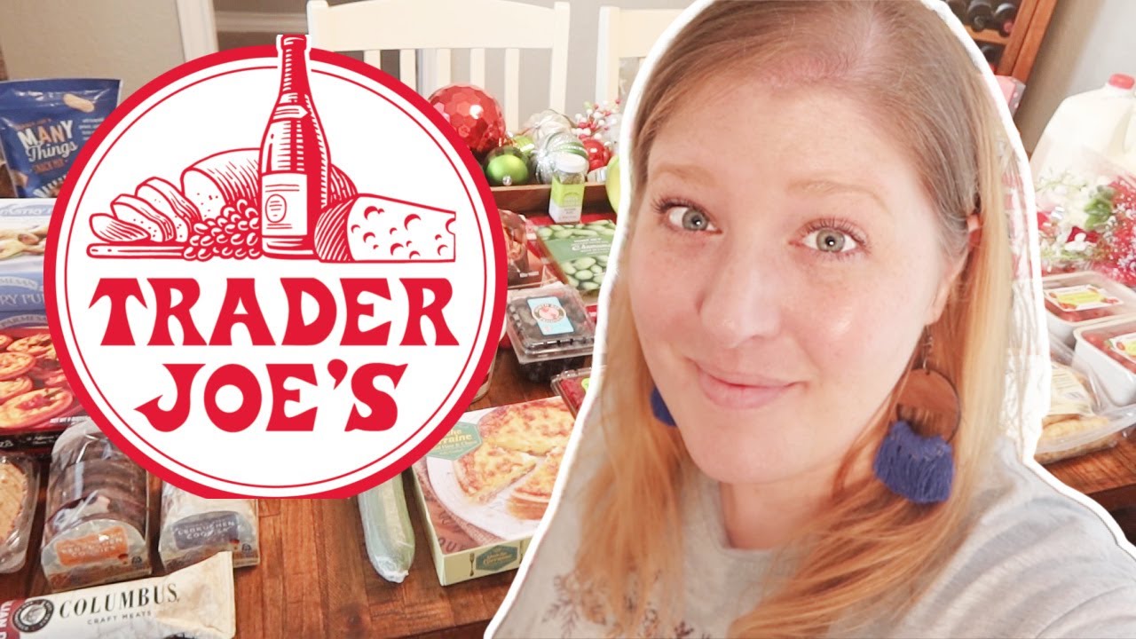 Ежемесячные покупки в Trader Joe's и наш еженедельный план питания | VLOGMAS