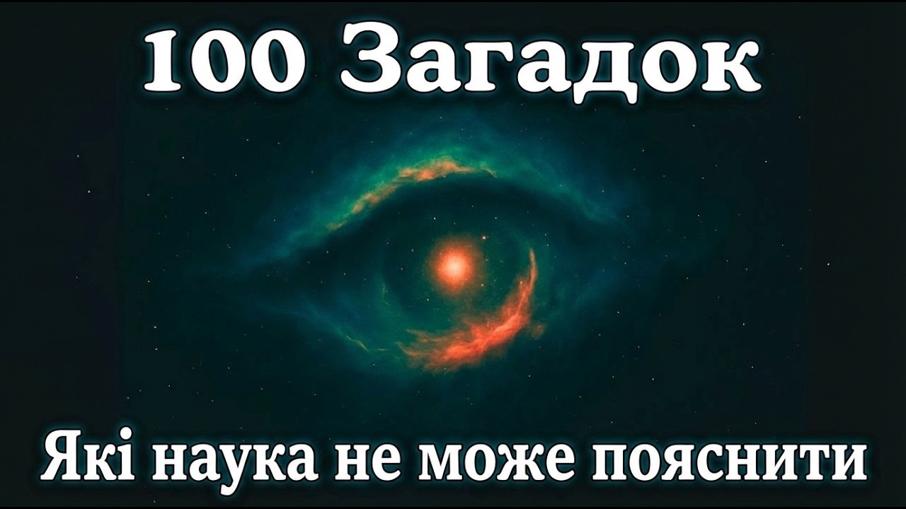 100 загадок, які наука досі не може пояснити — Лекція для сну