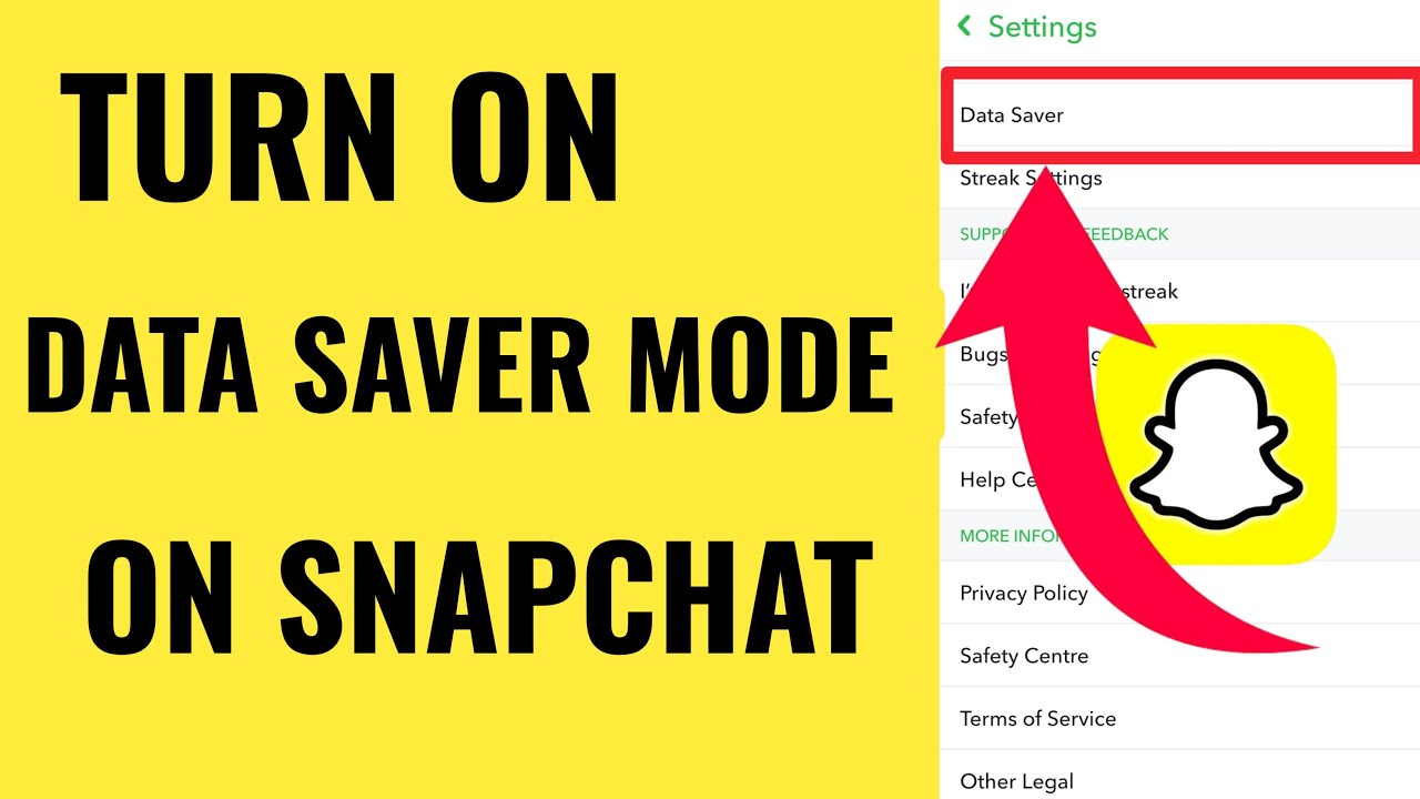 How to turn on data saver mode on Snapchat | How to enable data saver mode on Snapchat