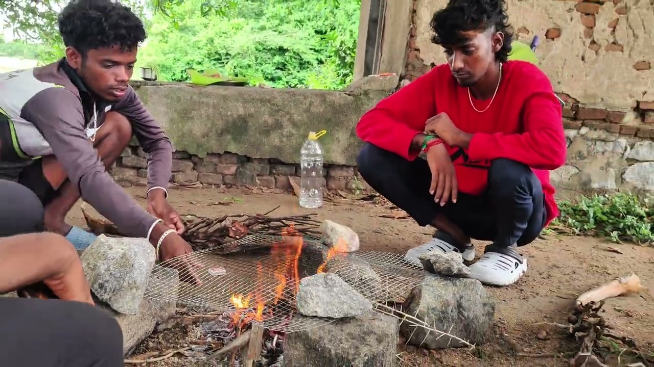  Village Style Kaadai Grill – Firewood Cooking!      Spicy Kaadai Grill | Traditional Village Recipe