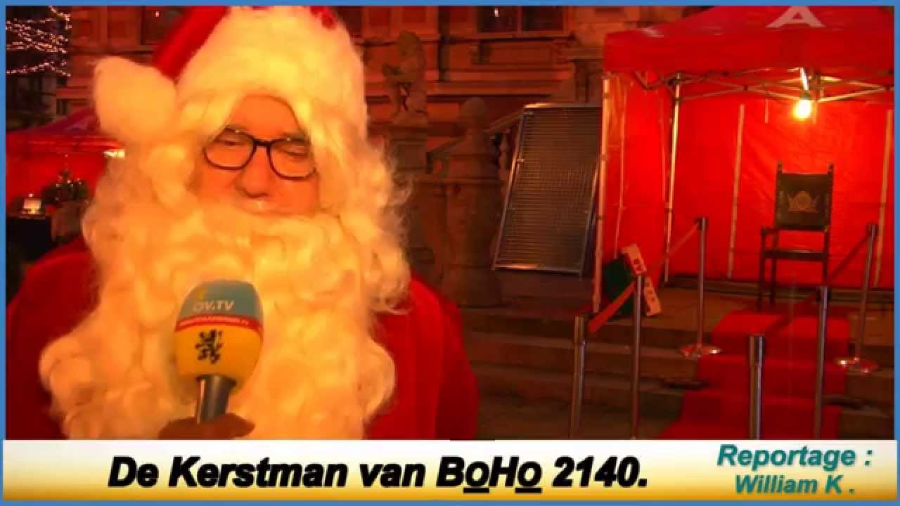 Reportage Kerstman en Kerst artistiek in BoHo 2140 Borgerhout.