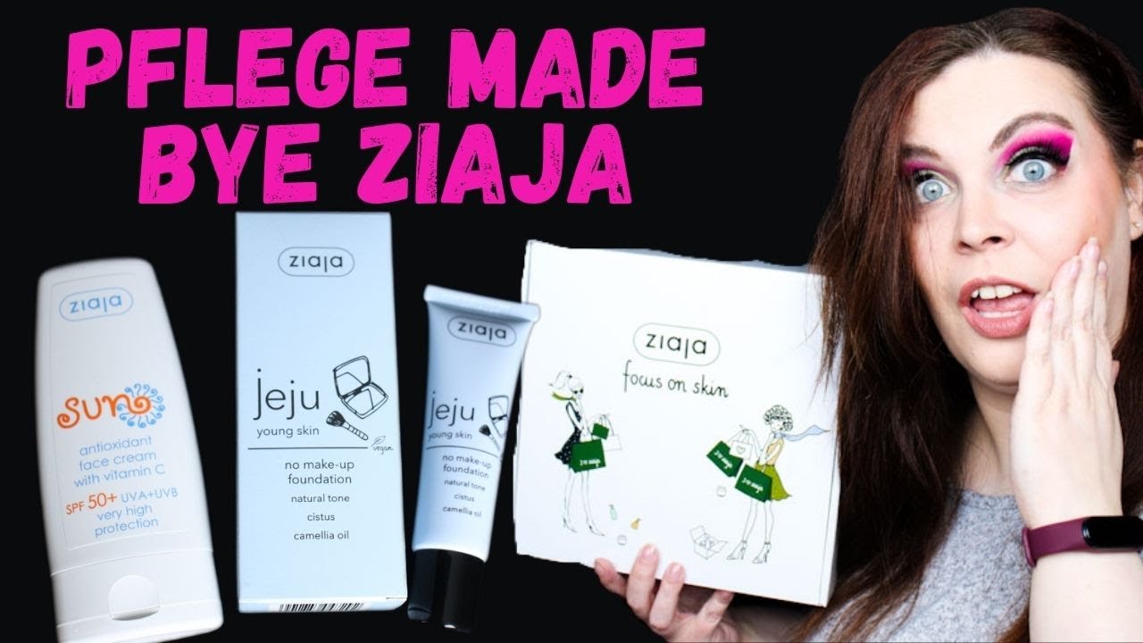 Ziaja Test | Pflege made in Polen | Sonnencreme  für trockene Haut | No Make Up Foundation |