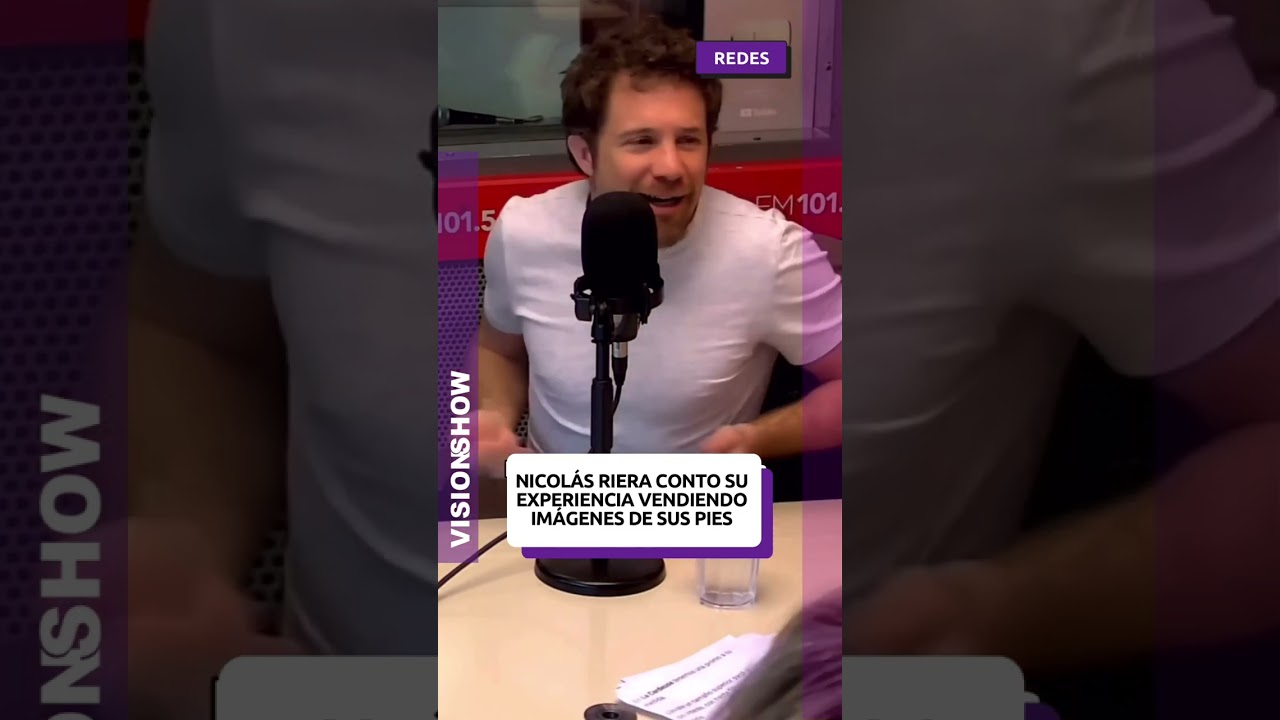 Nicol&aacute;s &ldquo;Tacho&rdquo; Riera cont&oacute; c&oacute;mo es vender fotos de pies