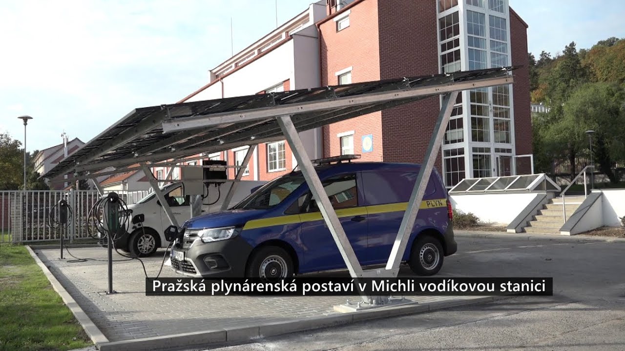 Pražská plynárenská postaví v Michli vodíkovou stanici