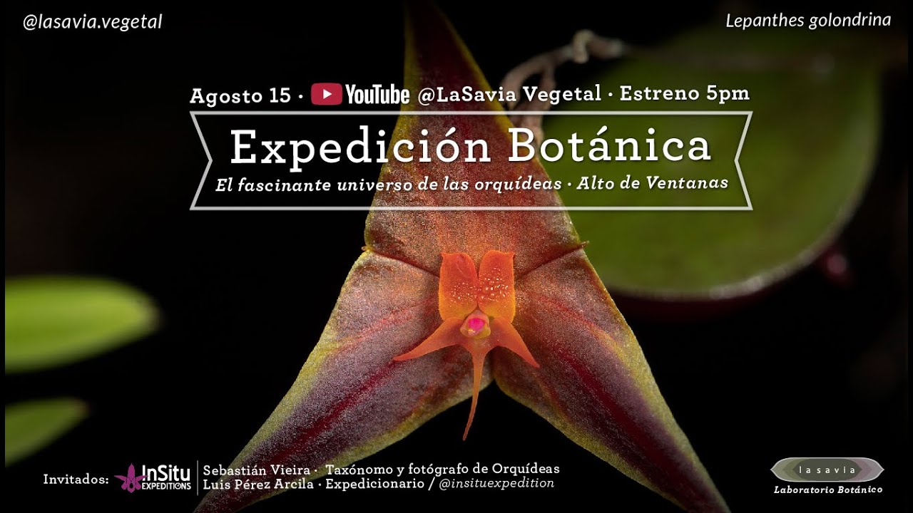Expedición Botánica · El Fascinante Universo de las Orquídeas