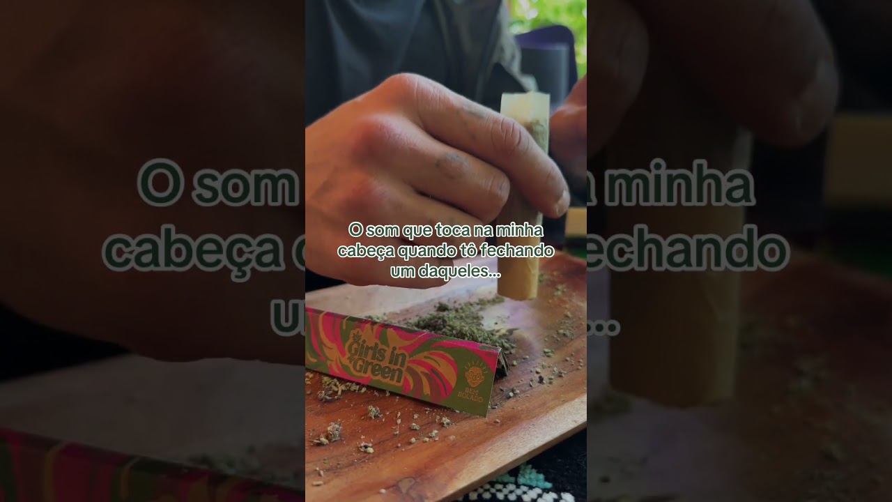 O som que toca na minha cabe&ccedil;a quando estou bolando um beck