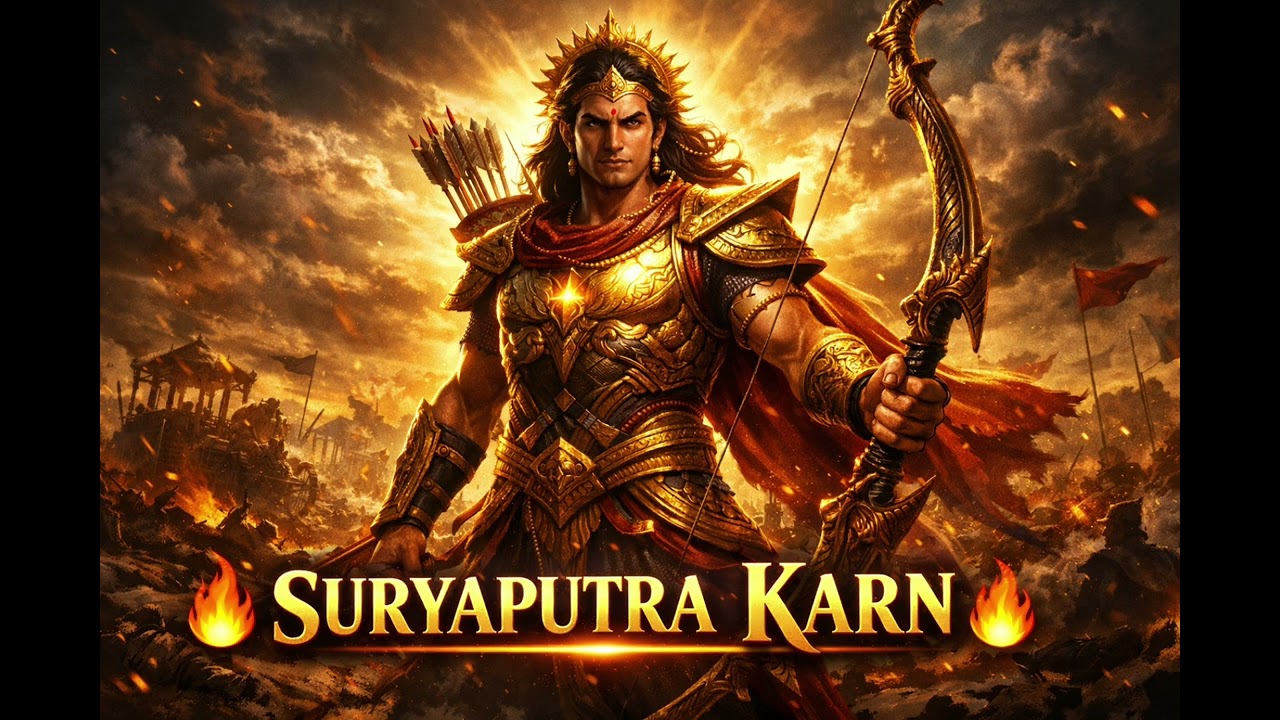 “Ek yoddha jise duniya ne kabhi samjha nahi… Surya Putra Karn ki kahani rap me 🔥”