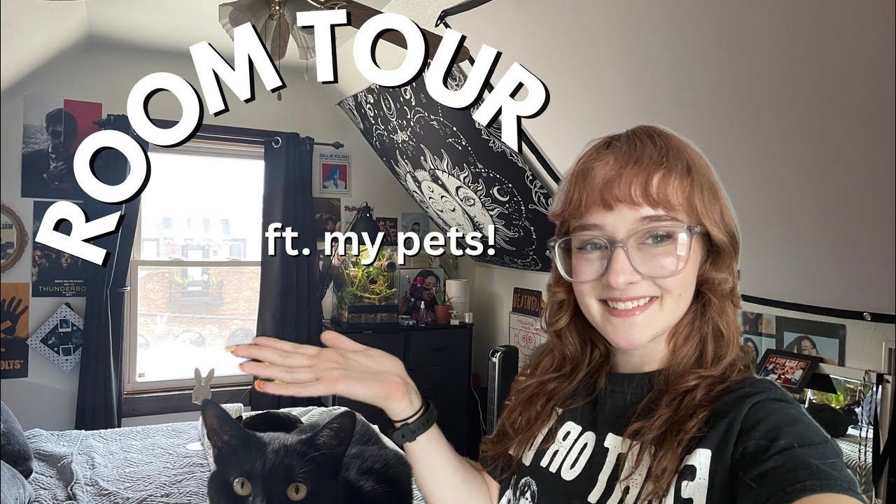 room tour (ft. my pets!)