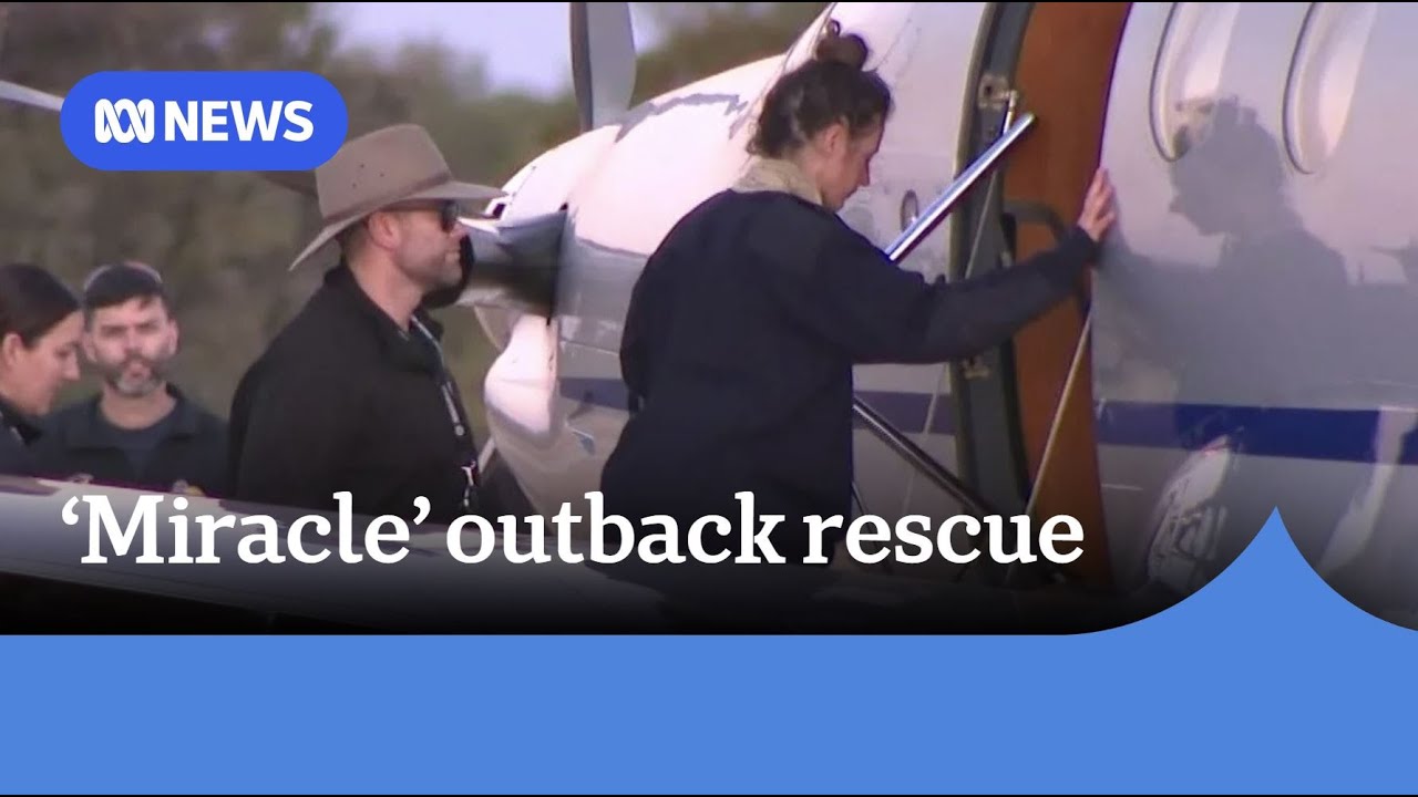 Woman who found German backpacker describes 'miracle' rescue | ABC News