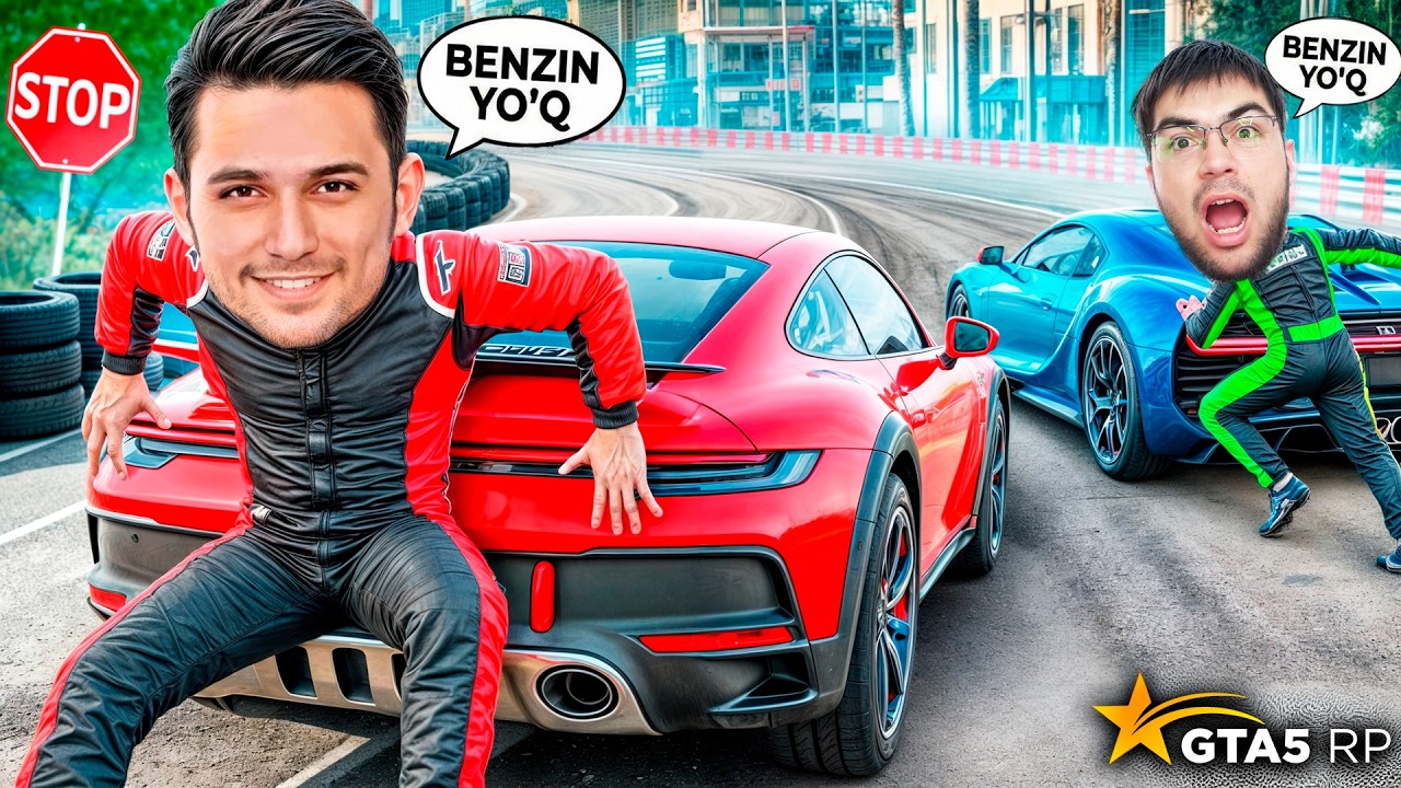 BU BAGLARNI ASLO ISHLATIB KO'RMANG! BENZINSIZ MASHINADA YURDIM BUNI ILOJI BOR EKAN (GTA 5RP)