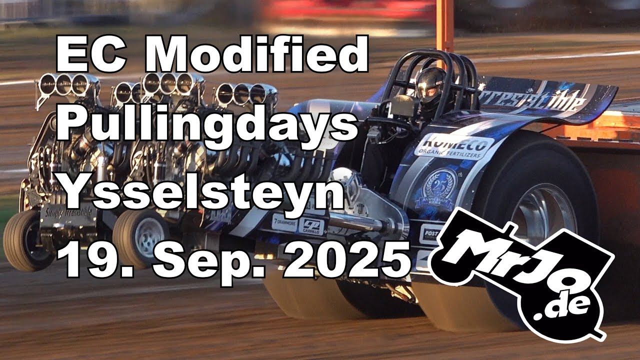 EC Modified 3,5t Pullingdays Ysselsteyn 2025 Tractor Pulling