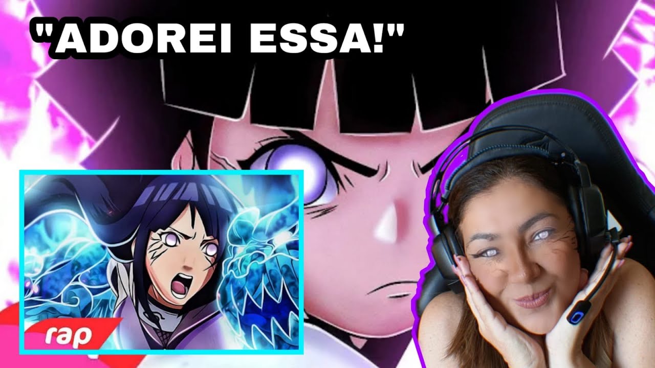 Minha Mãe Reage |2 em 1| Fanit | Rap da Hinata Hyuga 🌺 e Rap da Himawari Uzumaki 🌸