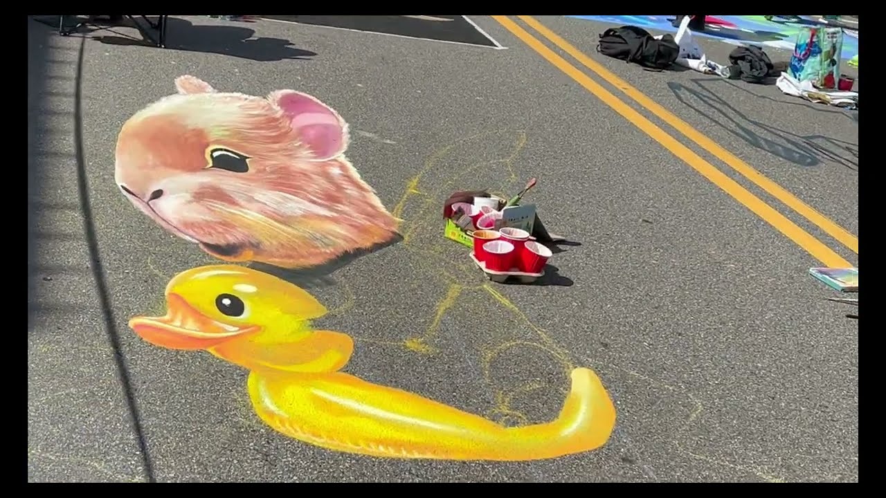 Art Event | Beauty of Chalk Art at Annual Chalkfest | Chalk Artists | United States | Exhibition